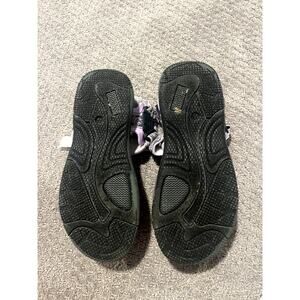 Jands Womens Strap Velcro Sandals Hiking grey & purple Size US W 8
